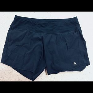 Oiselle Roga Long shorts navy blue
